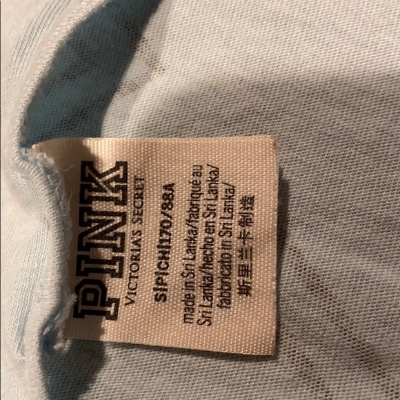 PINK VS Baby Blue tank - Picture 3 of 3